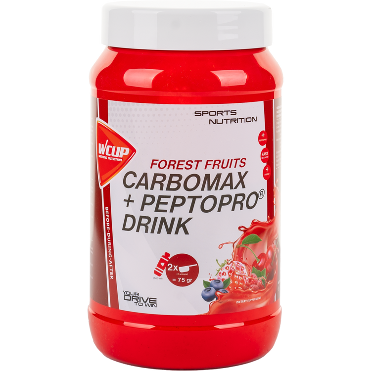 WCUP - Carbomax Peptopro Drink Wald Früchte Früchte 900 Gramm