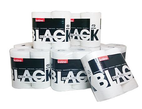 Satino -Toilettenpapier Original 10 Anzüge von 4 in Beutel 400m 2 Schichten