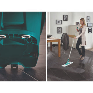 Leifheit Leifheit 55167 Profi Floor Wiper XL 42 cm Komplettes System mit Rädern Micro Duo + Static Plus