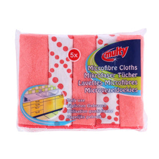 Mikrofasertücher 5 Stücke Multy