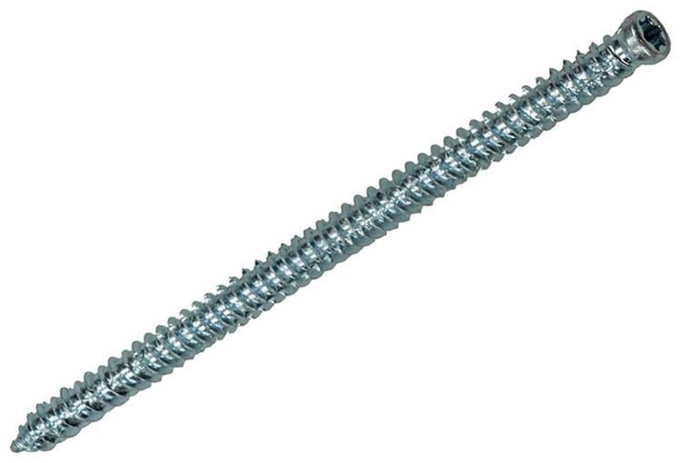 Mack 1019962 – Betonfensterschraube verzinkt Zylinderkopf 8 Stück 7,5 x 132 mm | 5 Stück