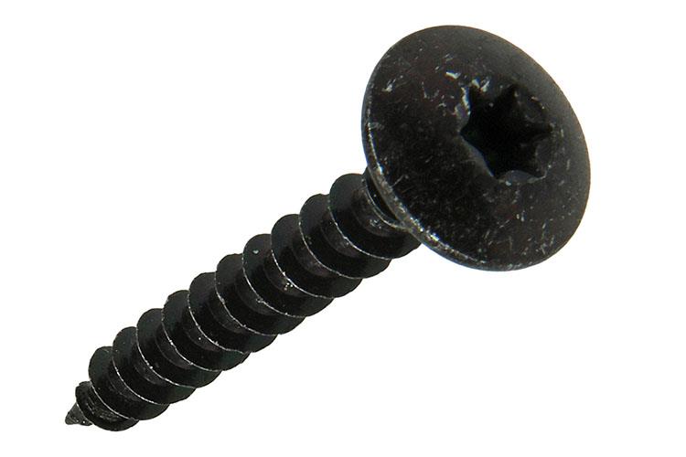 Mack 1019968 - Lukenschraube schwarz 6,0 x 40 mm 8 Stück | 5 Stück