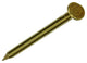 Mack 1017924 - Nagel Flachkopf Messing 100gr1,6 x 25 mm | 5 Stück