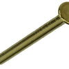 Mack 1017925 – Nagel Flachkopf Messing 100gr2,0 x 30 mm | 5 Stück