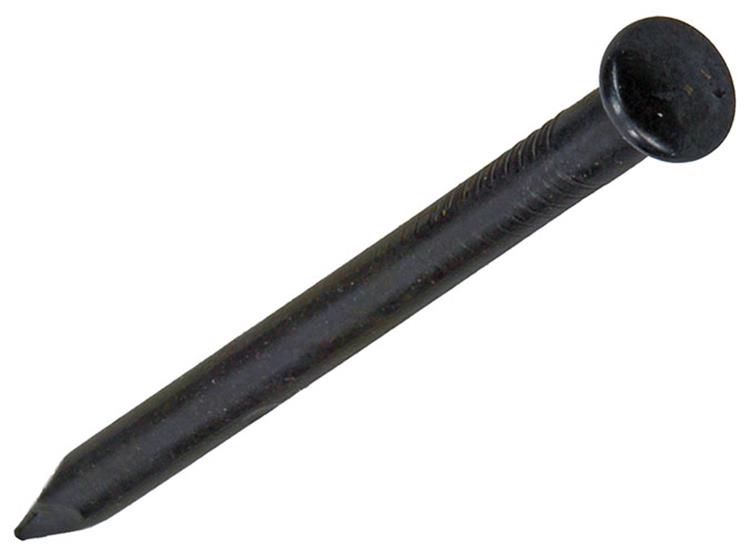 Mack 1017933 - Stahlnagel BVK Stahl gebläut 200 gr 2,5 x 40 mm | 5 Stück