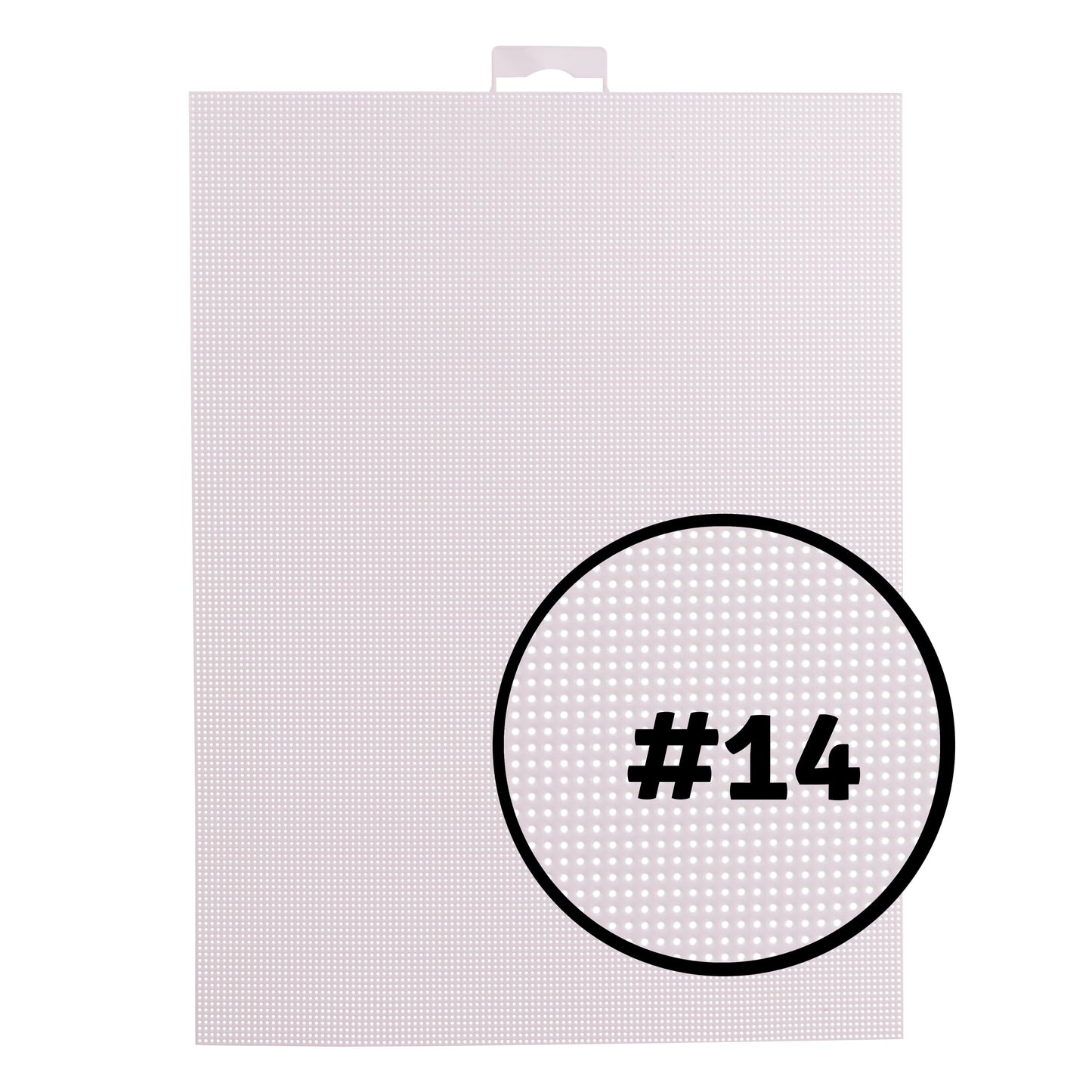 Vaessen creative • Kunststoffgitter 21x28cm 14mesh weiß