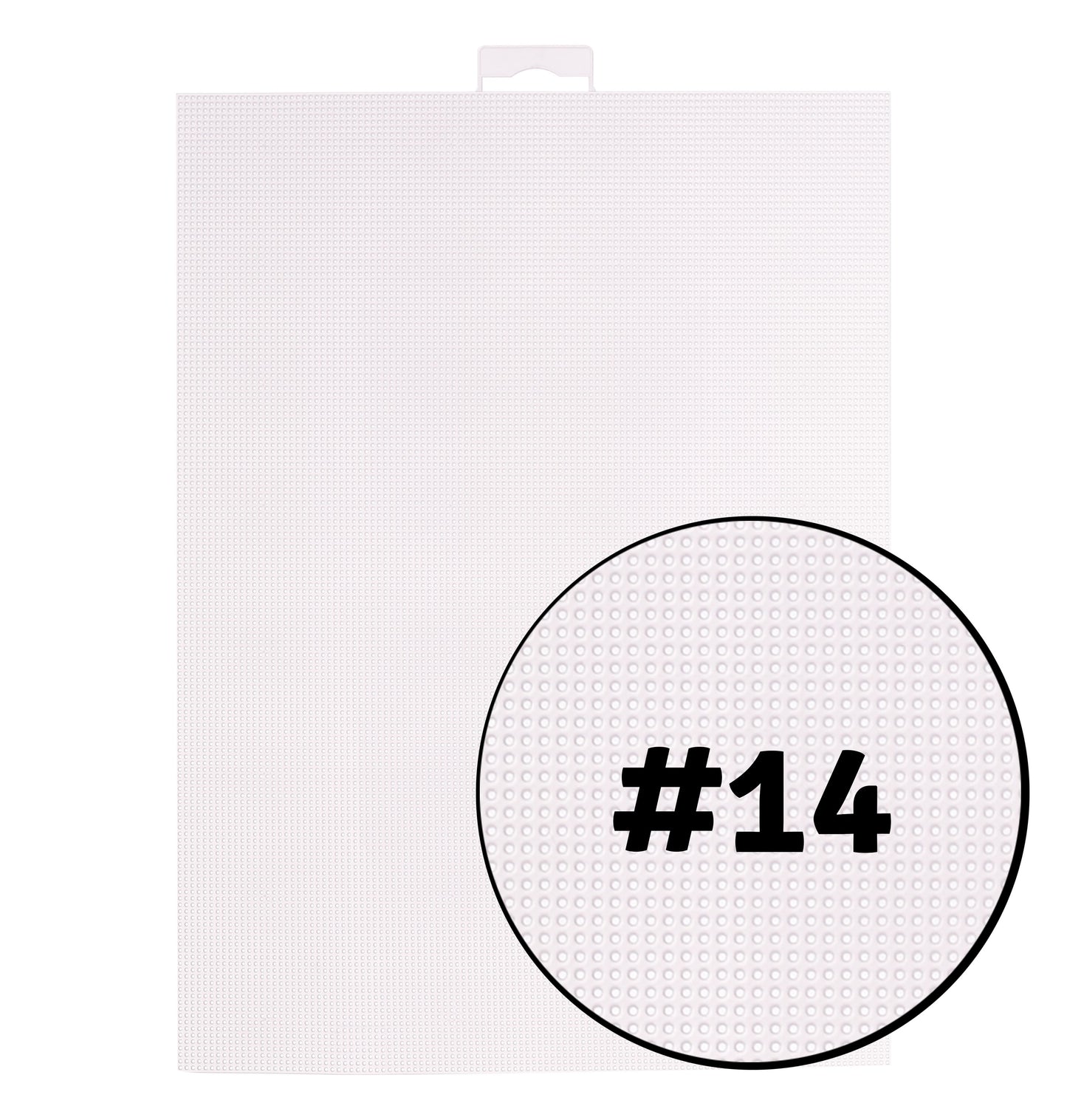 Vaessen creative • Kunststoffgitter 21x28cm 14mesh transparent
