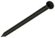 Mack 1017936 – Stahlnagel BVK Stahl gebläut 200 gr 3,4 x 70 mm | 5 Stück