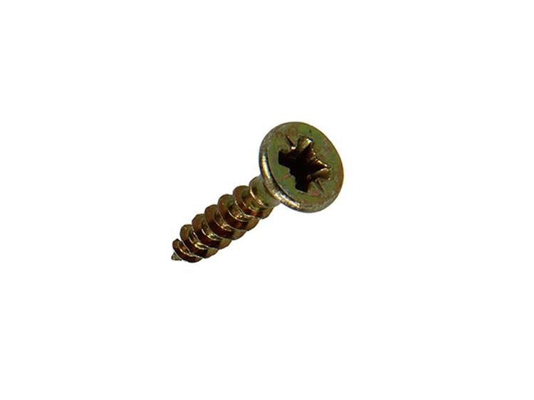 Mack 1017962 - Spanplattenschraube mit Kopf gelb verzinkt 165 Stück 3,5 x 16 mm | 5 Stück