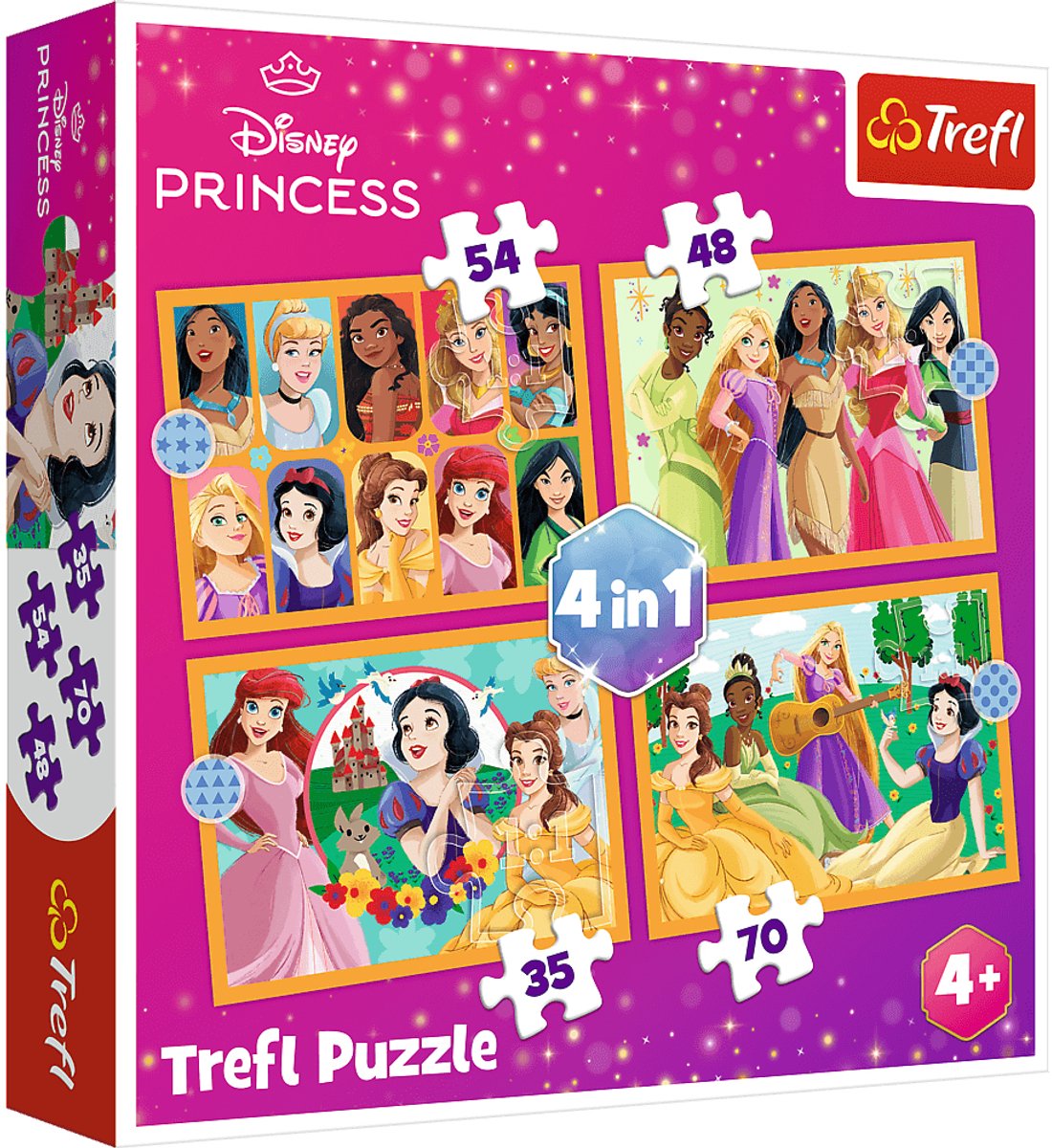 Trefl Disney-Puzzle 4-in-1