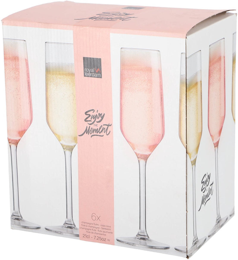 Royal Leerdam Champagneglas Moment Set 6 21 Cl