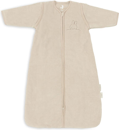 Jollein x Miffy Schlafsack Winter mit abzippbarer Hülle 110cm Sleepy Miffy Frottee – Nougat – Winterschlafsack