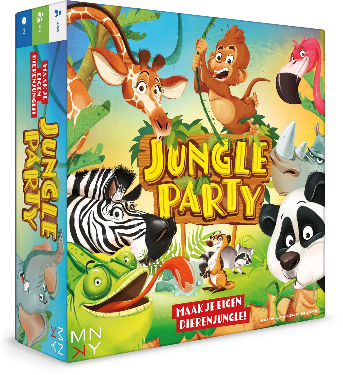 Rebo Publishers Mnky – Dschungelparty-Brettspiel