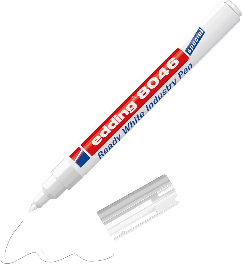 Permanentmarker edding 4-8046049 weiß e-8046