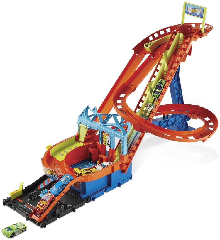Hot-Wheels-Achterbahn-Rallye