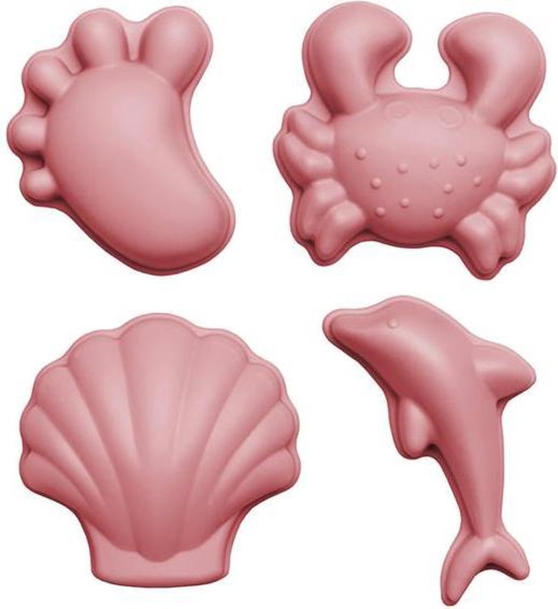Scrunch-Sandformen – rosa – faltbar – recycelbar