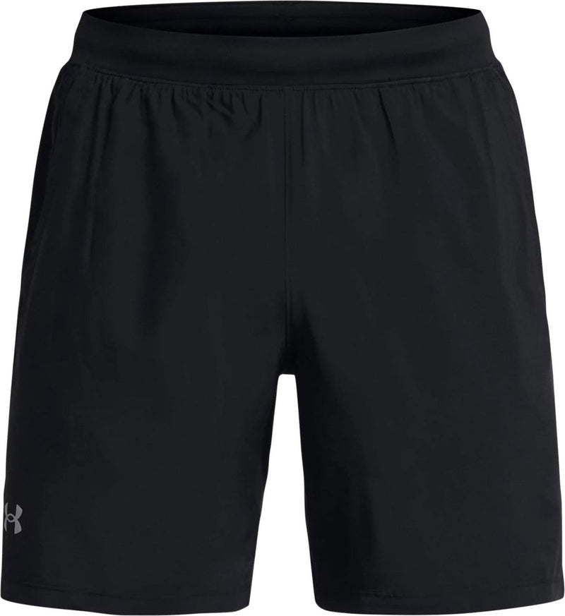 Under Armour UA Launch 7'' Shorts Herren Sporthose - Schwarz - Weiß