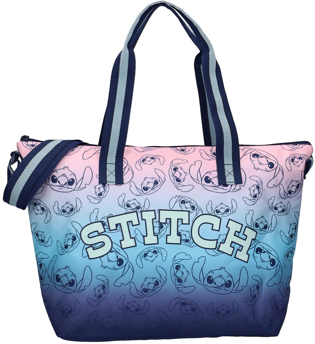 Disney Lilo Stitch Disney Stitch Chill Vibes Kühltasche – 32 × 48 × 14 cm – Blaurosa