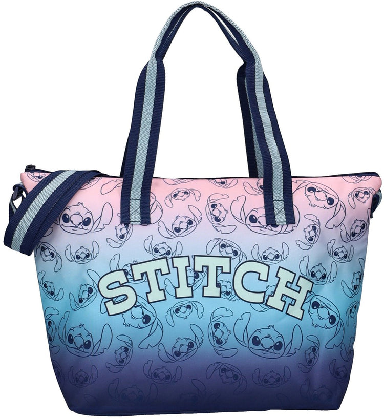 Disney Lilo Stitch Disney Stitch Chill Vibes Kühltasche – 32 × 48 × 14 cm – Blaurosa