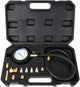 Automatisches Manometer-Set von Geko – 0–500 psi – 12 Adapter – 60 cm Schlauch