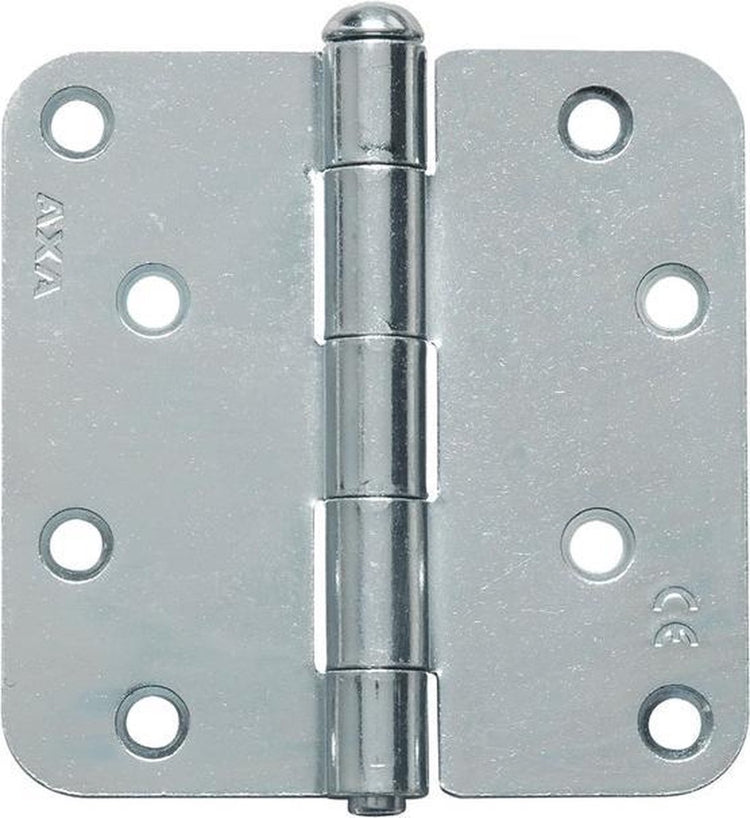 Axa-Scharnier ohne Lager 1105 89x89 runde Ecke verzinkt - 1105-25-23 e