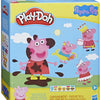 Play-Doh Peppa Pig Styling-Spielset – Modelliermasse – inklusive 9 Töpfen