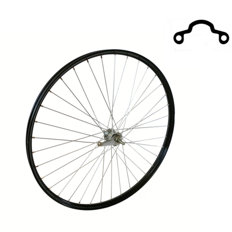 Shimano Hinterrad 28x1 1 2 Schwarz, Entfernen, Spaak 13, Westwood Profil Aluminium Rand