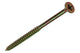 Mack 1017998 – Spanplattenschraube mit Kopf gelb beschichtet. 14 Stück 6,0 x 100 mm | 5 Stück