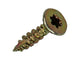 Mack 1018002 - Chip-Schraubendreherkopf zur Selbstmontage, gelb plattiert, 165 Stück, 3,5 x 16 mm | 5 Stück