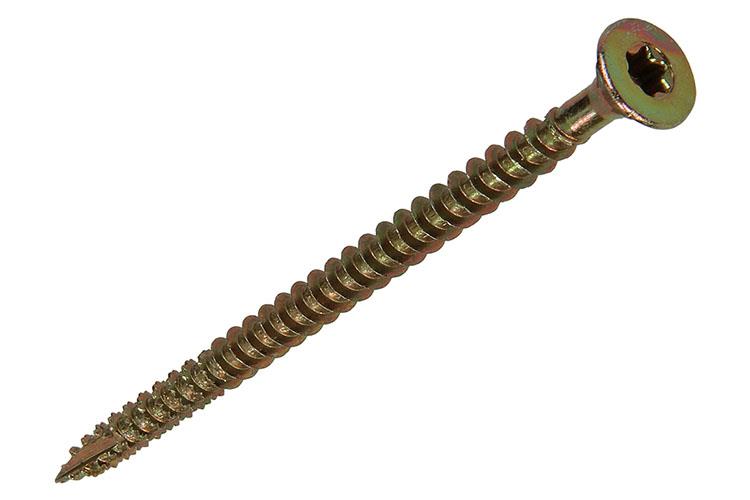 Mack 1018025 – Spanien plschr.vzkop-selbstmontage gelb plattiert 20 Stück 5,0 x 80 mm | 5 Stück