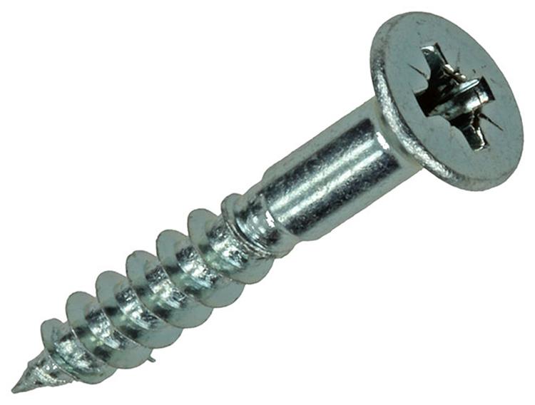 Mack 1018032 - Schraube mit Kopfbohrung, verzinkter Stahl. 40 Stück 4,5 x 30 mm | 5 Stück