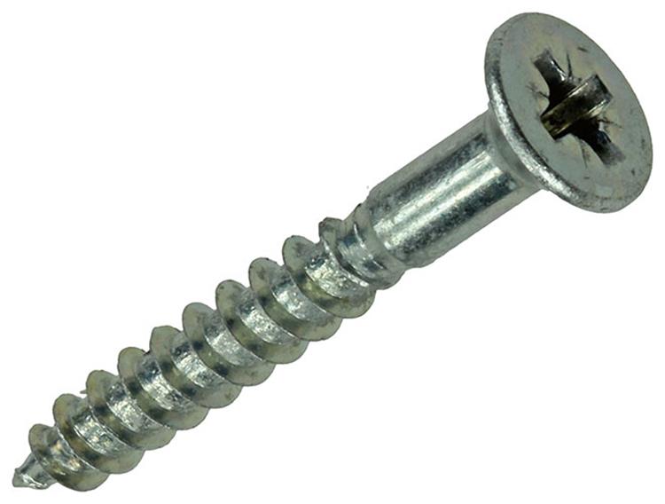 Mack 1018033 - Schraube mit Kopfbohrung, verzinkter Stahl. 35 Stück 4,5 x 35 mm | 5 Stück