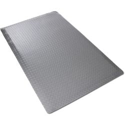 Industrie-Bodenmatte etm dyna-protect aus diamantgrauem PVC