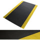 Anti-Ermüdungsmatte softer-work-mat schwarz, gelb 1500x900 mm