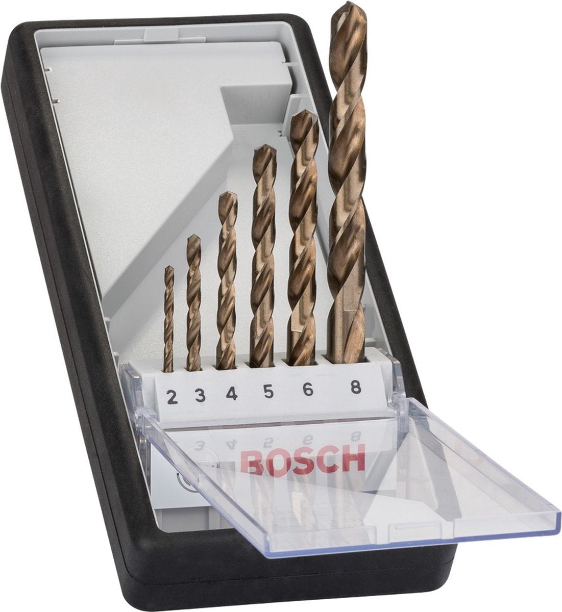 Bosch 6-teiliges Metallbohrerset „Robust Line“ HSS-CO(6)