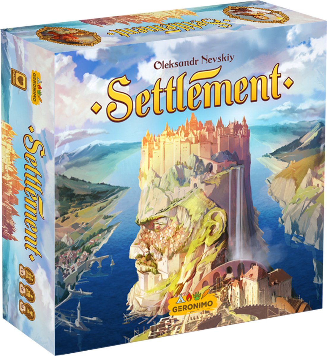 Geronimo-Spiele - Siedlung - Brettspiel - 1-4 Spieler - ab 10 Jahren