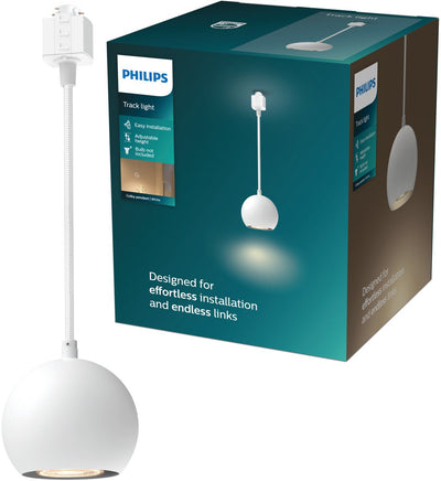 Philips LED Philips Easylink Colby – Hängelampe – GU10-Fassung – maximale Wattzahl: 7 W – Weiß – Schienenbeleuchtung