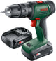 Bosch Akku-Bohrschrauber universalimpact 18 – mit 2x 18 V Akku (1,5 Ah) und Ladegerät