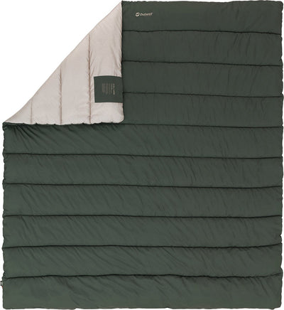 Outwell Campion Bettdecke Doppelschlafsack Bettdecke 2 Personen 220 x 200 cm grün