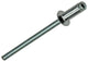 Mack 1020312 - 120 Blindklammern Aluminium 3,2x8mm | 5 Stück