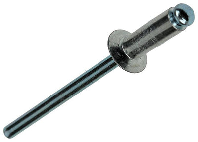 Mack 1020315 - 80 Blindklammern Aluminium 4,0x12mm | 5 Stück