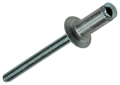 Mack 1020318 - 70 Blindklammern Aluminium 4,8x12mm | 5 Stück