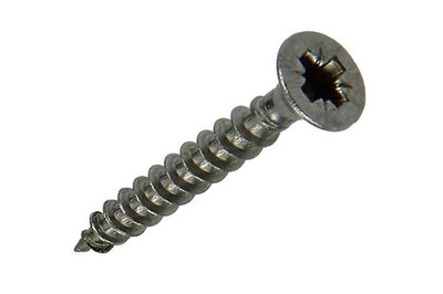 Mack 1019983 – Spanplattenschraube VZ-Kopf Edelstahl 85 Stück 3,5 x 25 mm | 5 Stück