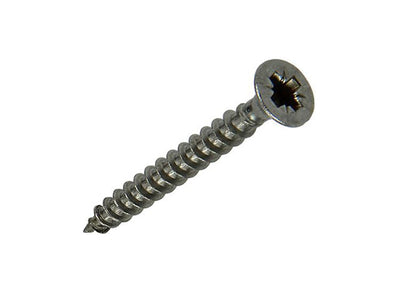Mack 1019984 – Spanplattenschraube VZ-Kopf Edelstahl 75 Stück 3,5 x 30 mm | 5 Stück