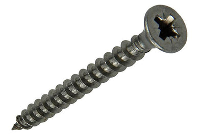 Mack 1019989 - Spanplattenschraube VZ-Kopf Edelstahl 50 Stück 4,0 x 35 mm | 5 Stück