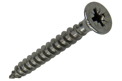 Mack 1019998 - Spanplattenschraube VZ-Kopf Edelstahl 30 Stück 5,0 x 40 mm | 5 Stück