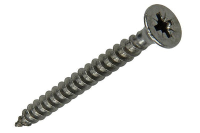 Mack 1019999 - Spanplattenschraube VZ-Kopf Edelstahl 25 Stück 5,0 x 50 mm | 5 Stück