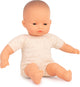 Miniland Babypuppe mit Stoffkörper – asiatisch 32 cm – mit Vanilleduft – wasserfest – 10 Monate
