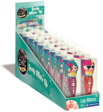 Clementoni Crazy Chic Lipgloss Mermaid Red Purple