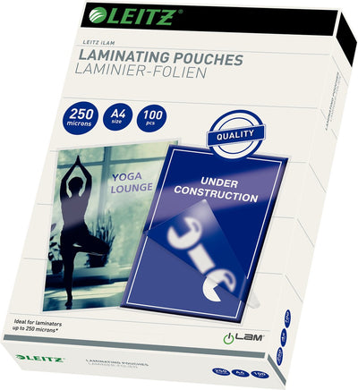 Leitz ilam – Laminierfolien – A4 – 250 Mikron – 100 Stück